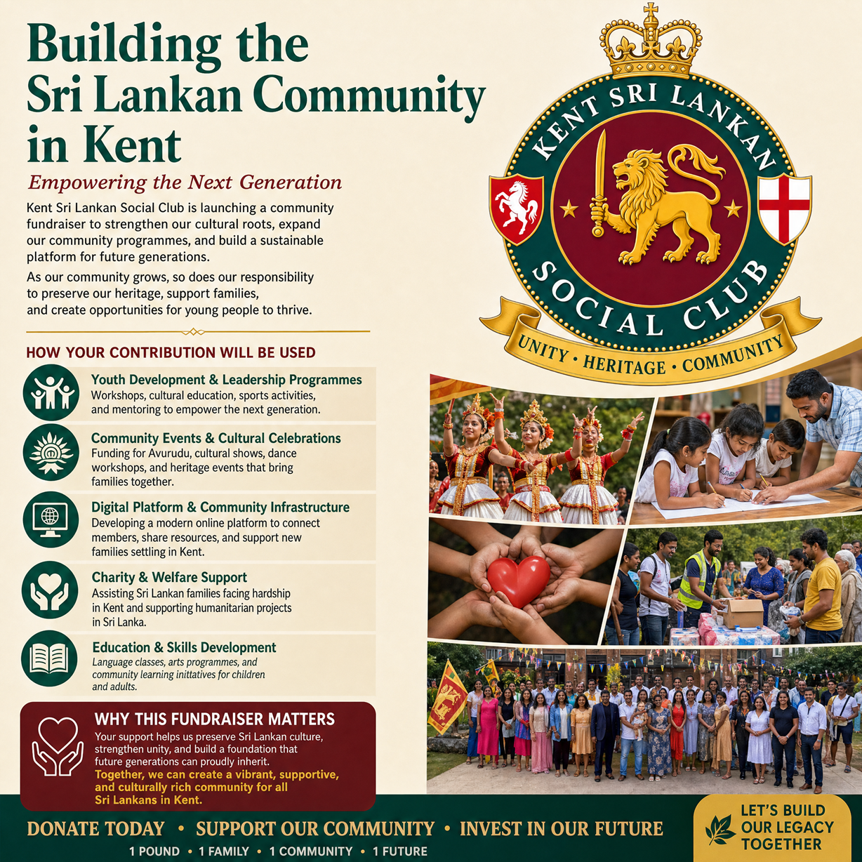 Building the Sri Lankan Community in Kent | Empowering the Next Generation