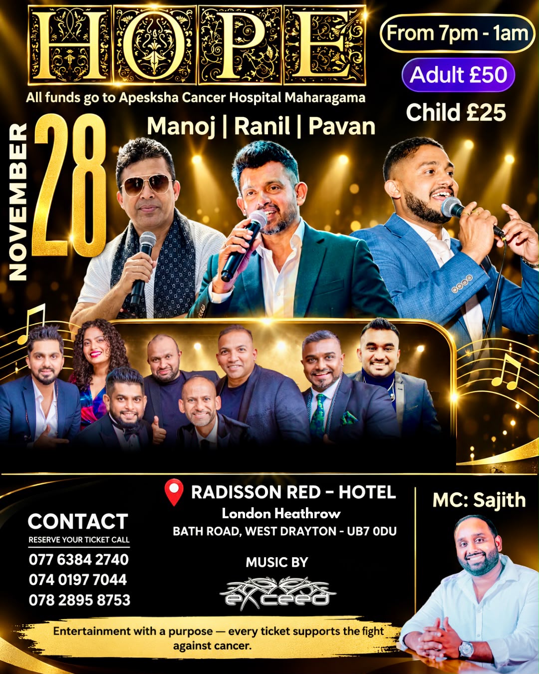 HOPE – Charity Entertainment Night